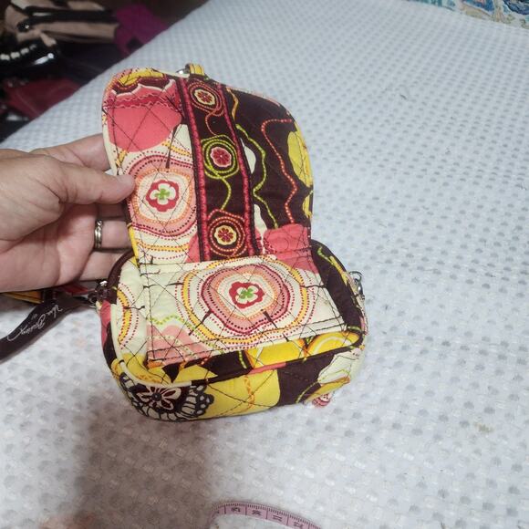 VERA BRADLEY GUC MINI QUILTED SADDLE BAG CROSSBODY BAG - Picture 8 of 11